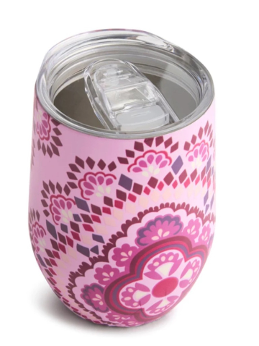 BN Vera Bradley Insulated Stainless Steel Tumbler Glass 12 oz.